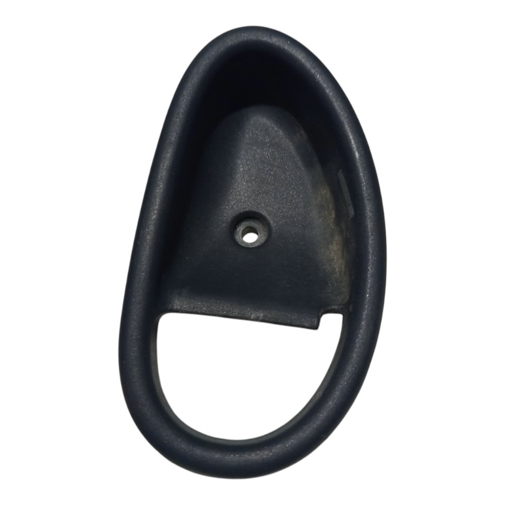 Moldura Maçaneta Interna Esq Fiat Palio 1996 1997 A 2001 Preto Traseira 2