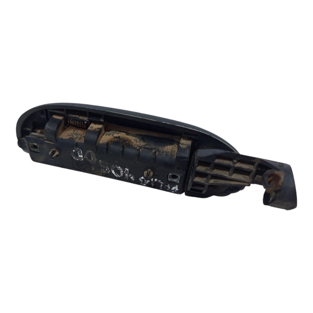 Maçaneta Externa Traseira Esquerda Fiat Palio 1996 A 2000 Preto Traseira 4