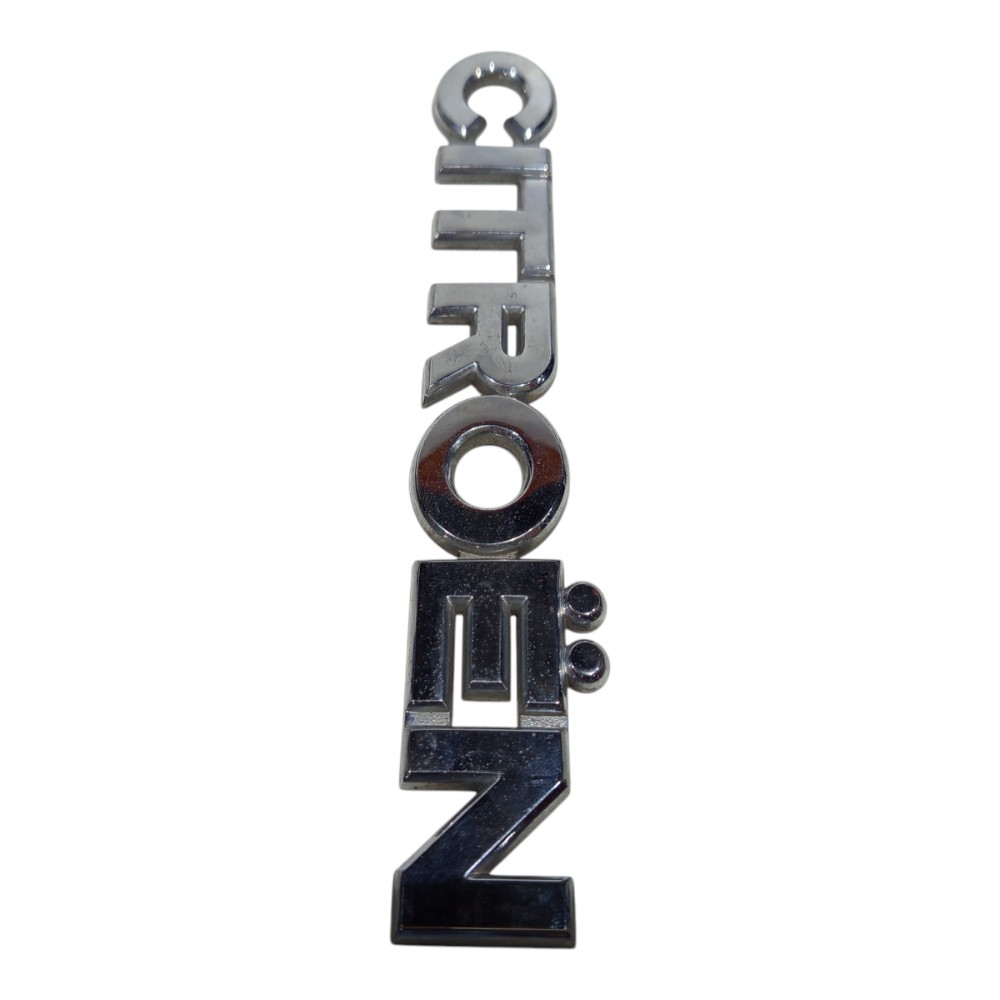 Emblema Tampa Traseira Citroen Xsara Picasso 2001 02 A 2008 Cromado 2