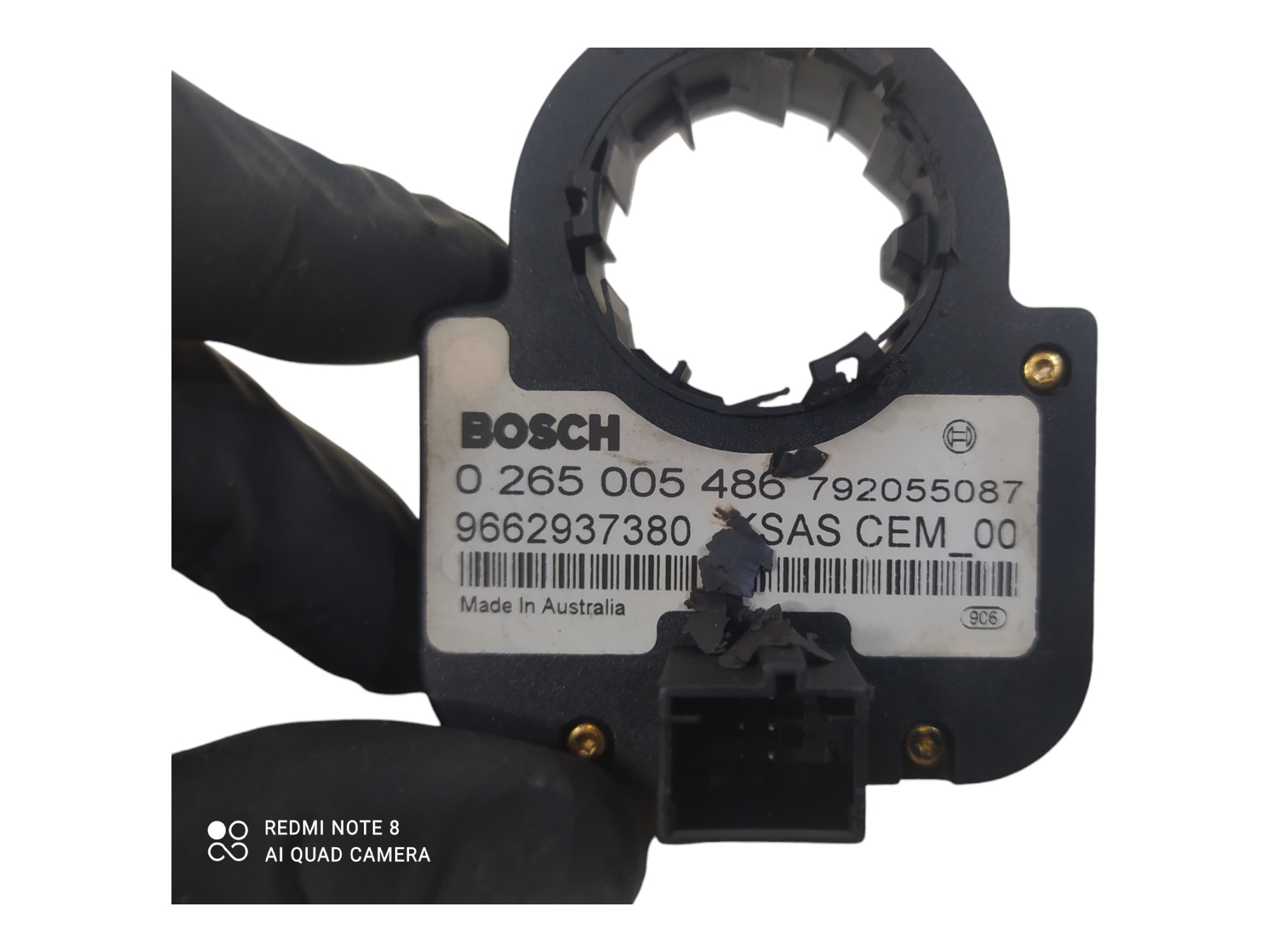 Sensor ángulo direção c4 537 kd1 7