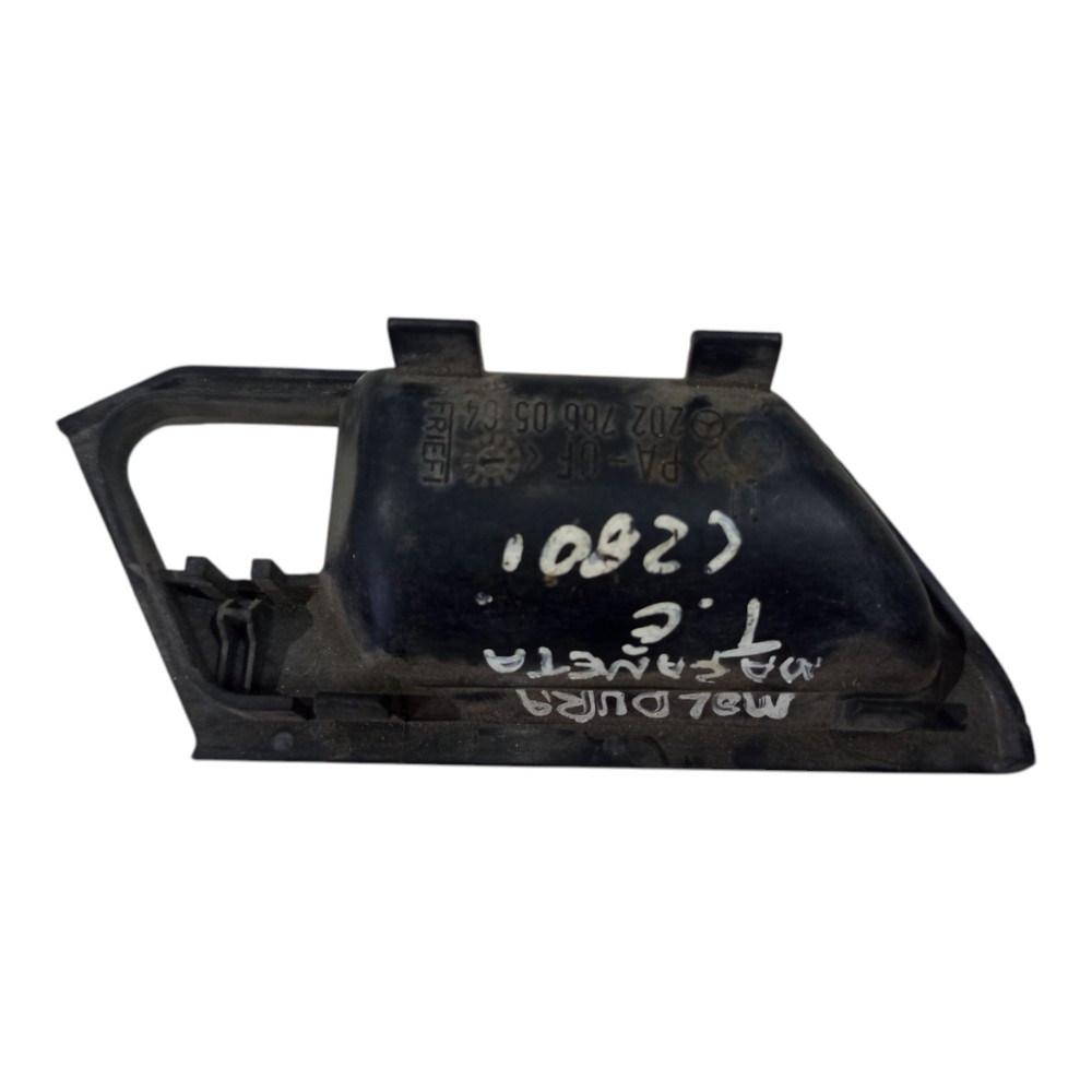 Moldura Maçaneta Inter Traseira Mercedes C280 1995/2005 Preto Traseira 3