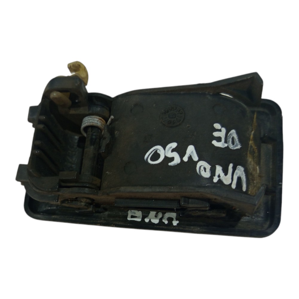 Maçaneta Interna Dianteira Esquerda Fiat Uno 1996 A 2005. Preto Dianteira 4