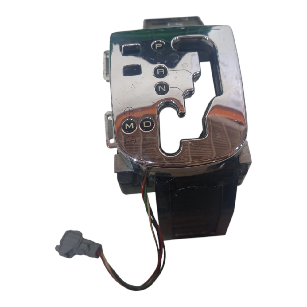 Moldura Alavanca Cambio Automático Peugeot 307 2005 A 2012 Preto E Cromado 1