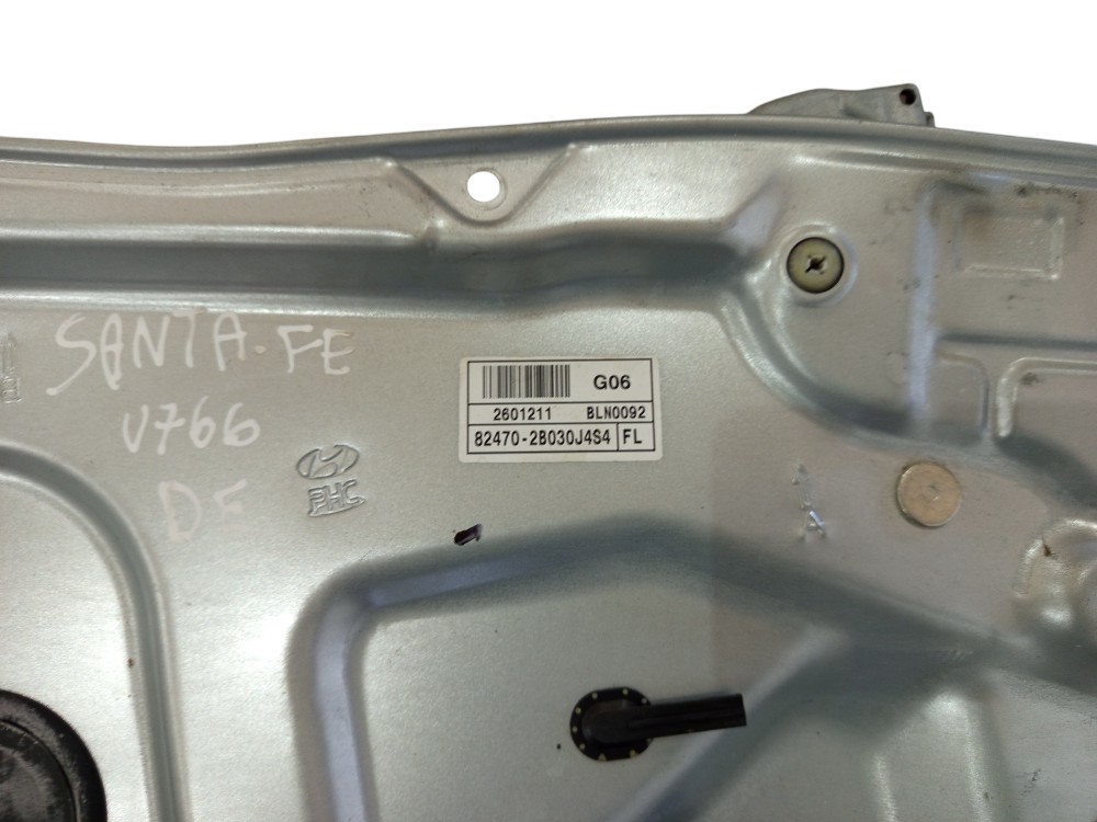 Maquina Vidro Dianteiro Esquerd Hyundai Santa Fe 2006 A 2013 5