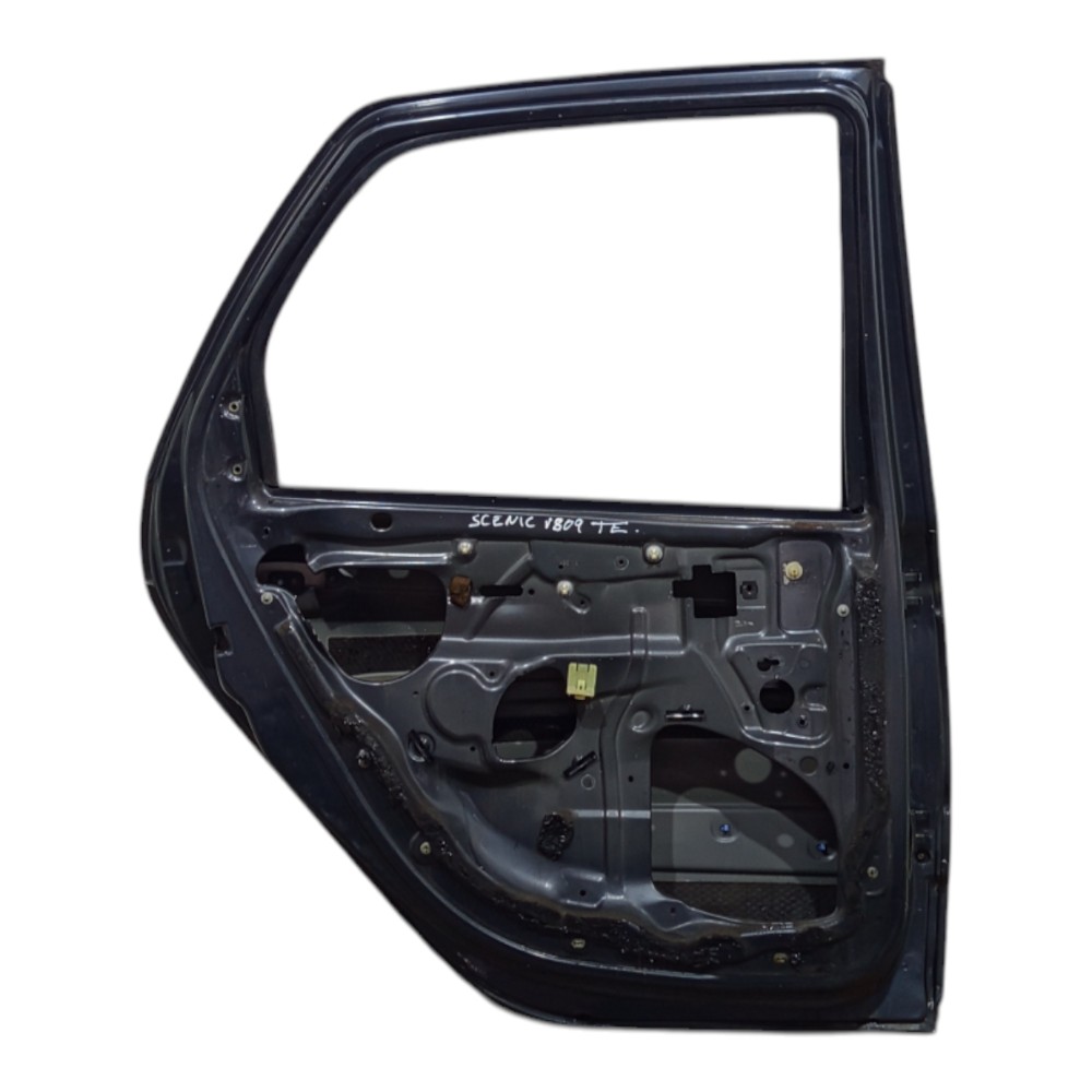 Porta Traseira Esquerda Renault Scenic 1999 2000 2001 A 2012 Traseira Esquerdo Preto 2