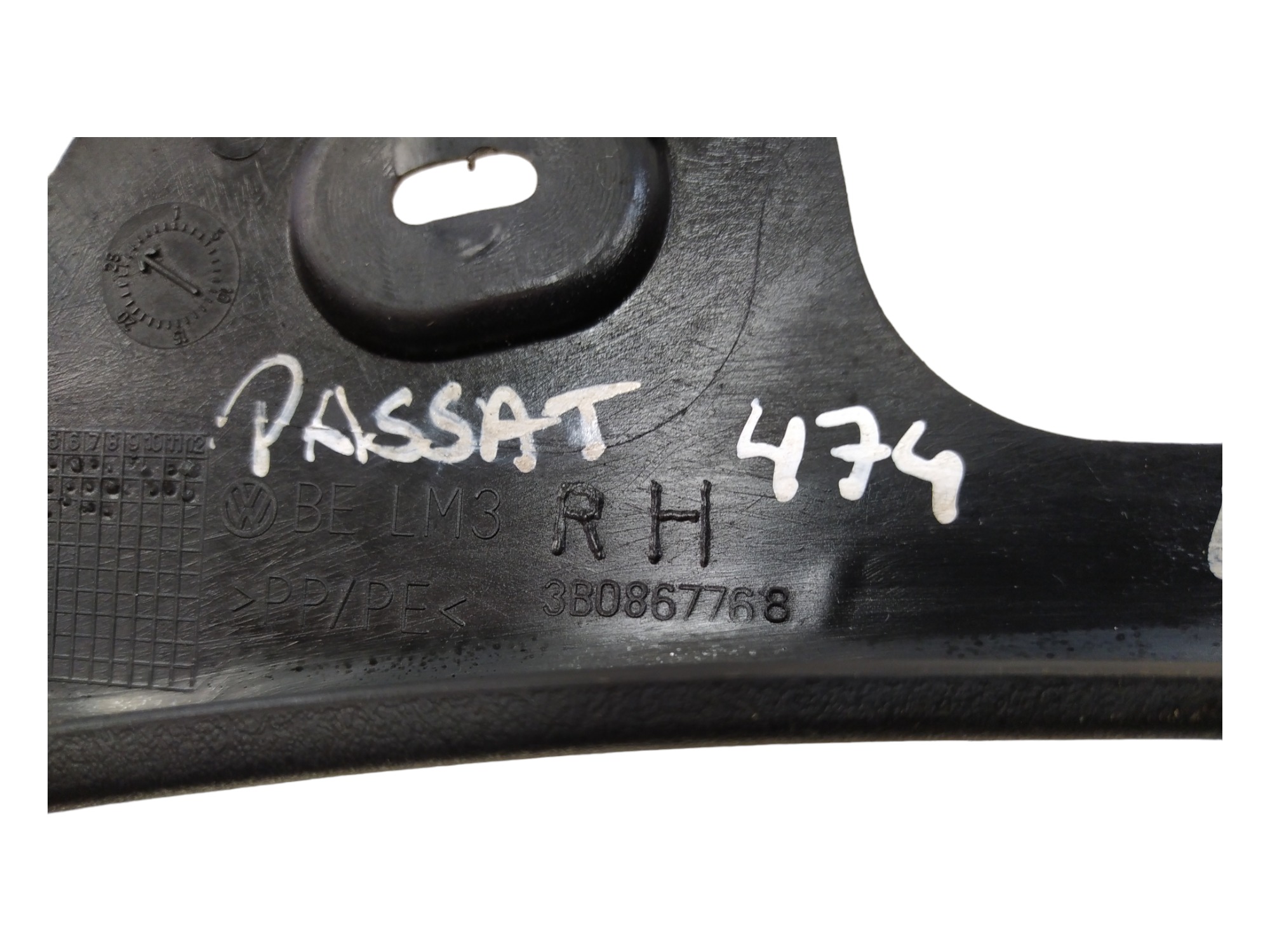 Acabamento Porta Traseira Direita Vw Passat B5 1997 A 2001 7