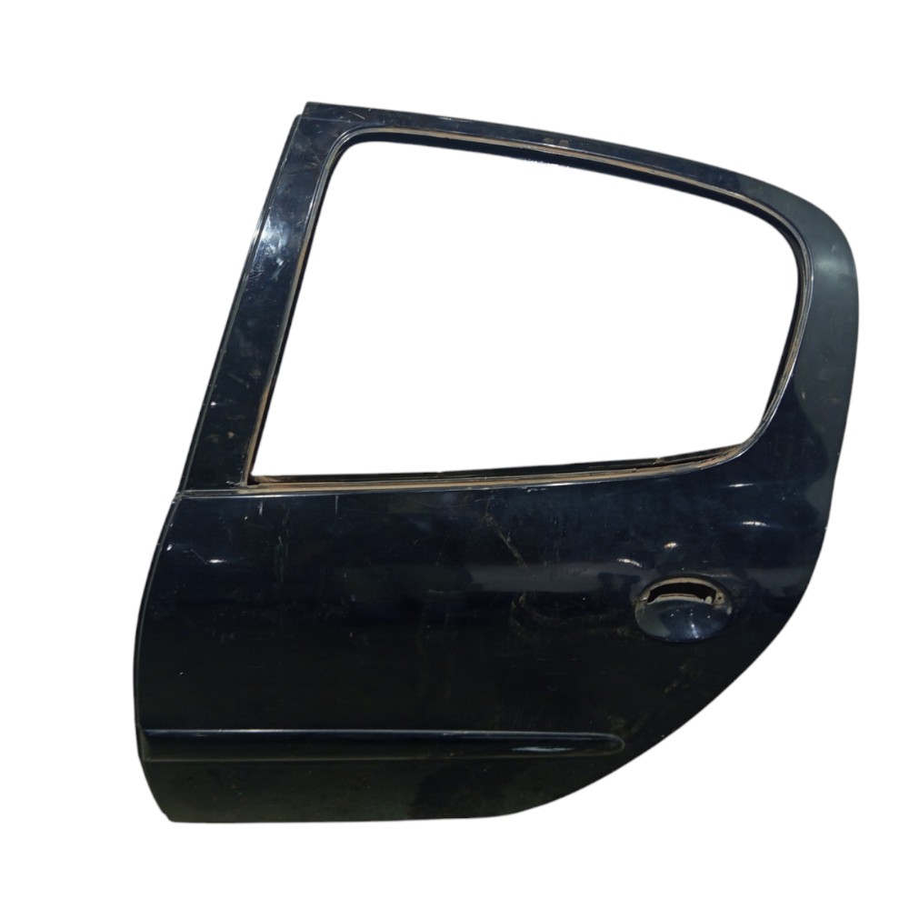 Porta Traseira Esquerda Peugeot 206 2000 A 2012 Traseira Esquerda Preto 2