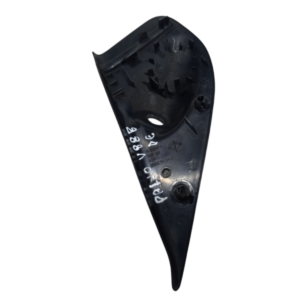 Acabamento Interno Retrovisor Fiat Palio 1996 A 2002 Preto 8