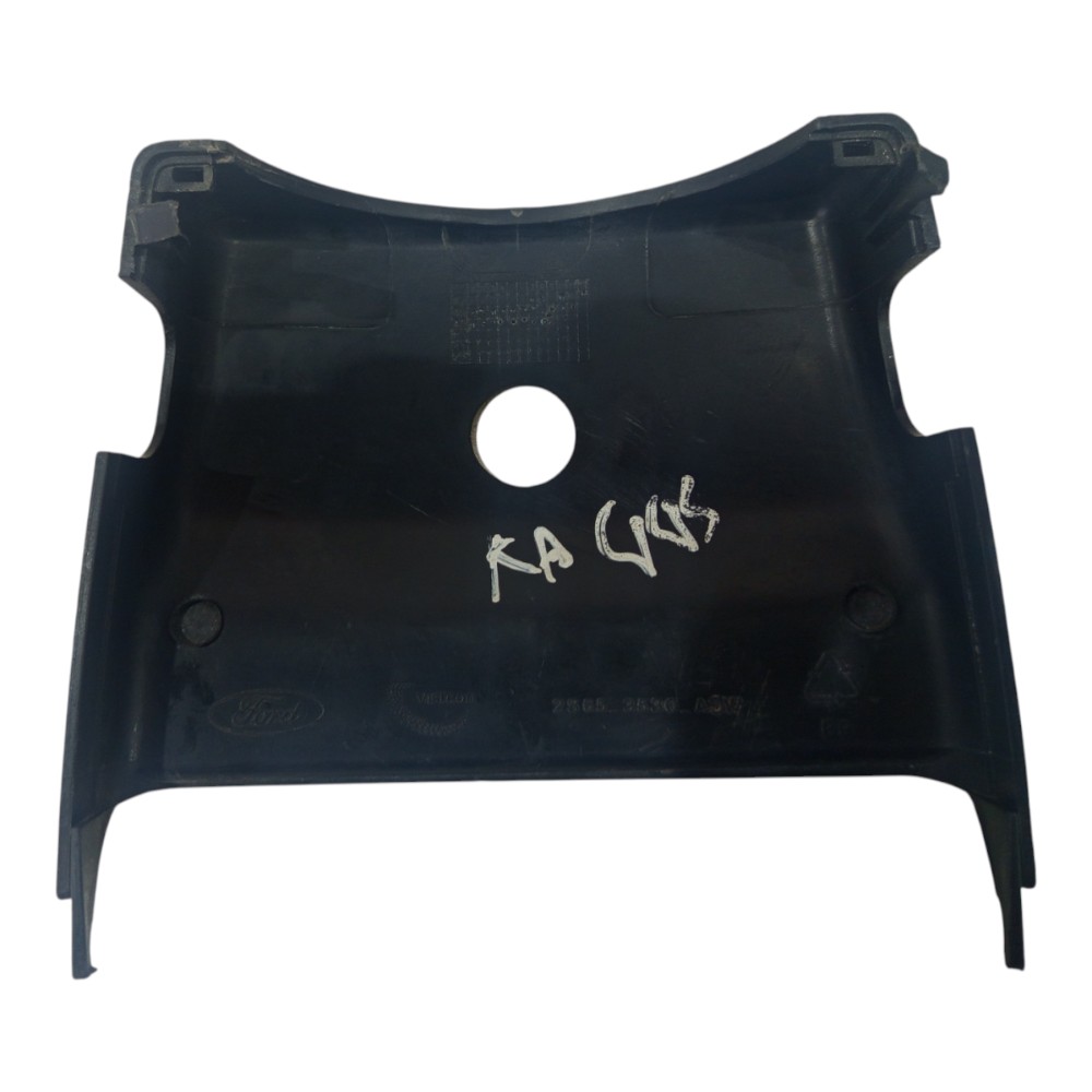 Moldura Superior Chave Seta Direção Ford Ka 2002 2003 A 2013 Preto 3