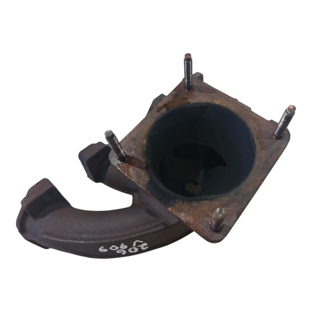 Coletor Escape Pegeout 206 1.4 8v Flex 2007 2008 2009 A 2012 4