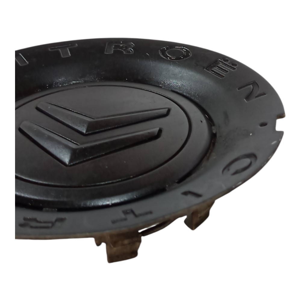 Calota Miolo Roda Tampa Citroen C4 2007 2008 2009 A 2012 Preto 3