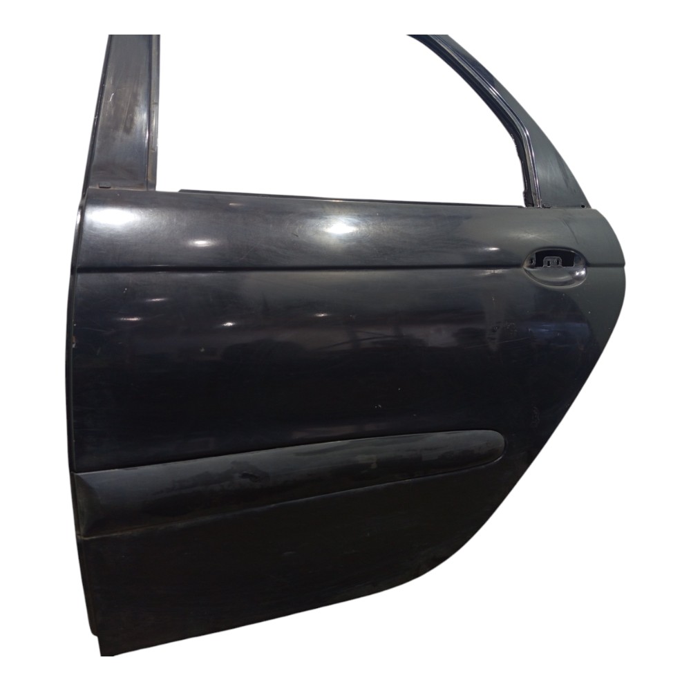 Porta Preta Traseira Esquerda Renault Scenic 2000 01 A 2012  Traseira Direira Preto 3