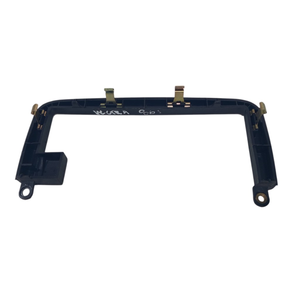 Moldura Rádio Botão Pisca Alerta Painel Gm Vectra 97 A 2005 Preto 1