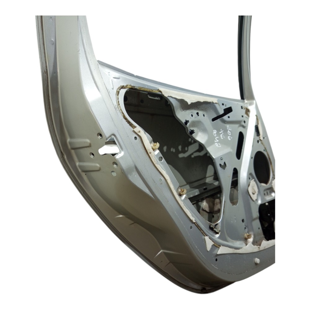 Porta Prata Traseira Esquerda Peugeot 206 2001 2002 A 2010 Traseira Esquerda Prateado 5