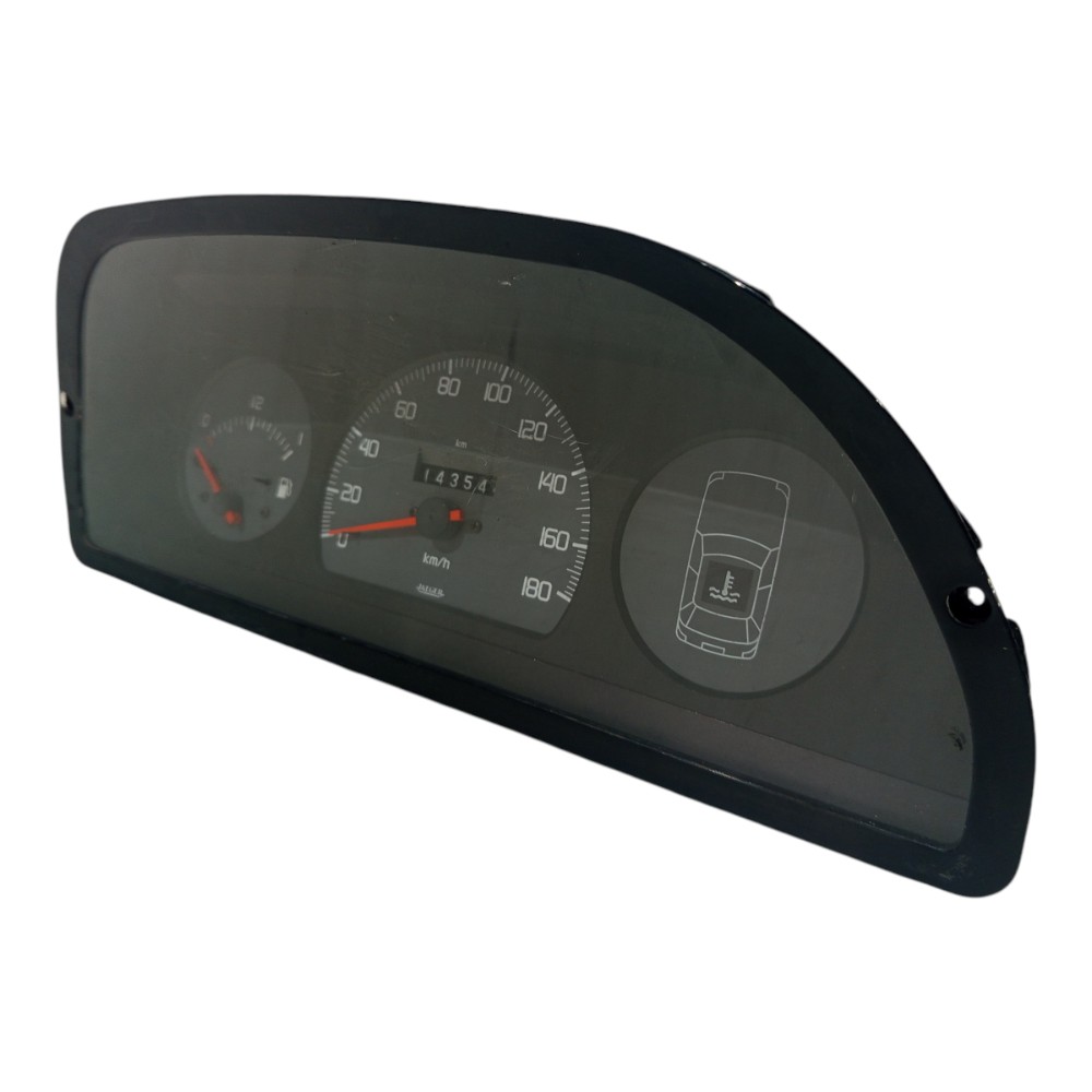 Painel Instrumento Fiat Fiorino Mille Uno 1994 1995 A 2000  Preto E Cinza 2