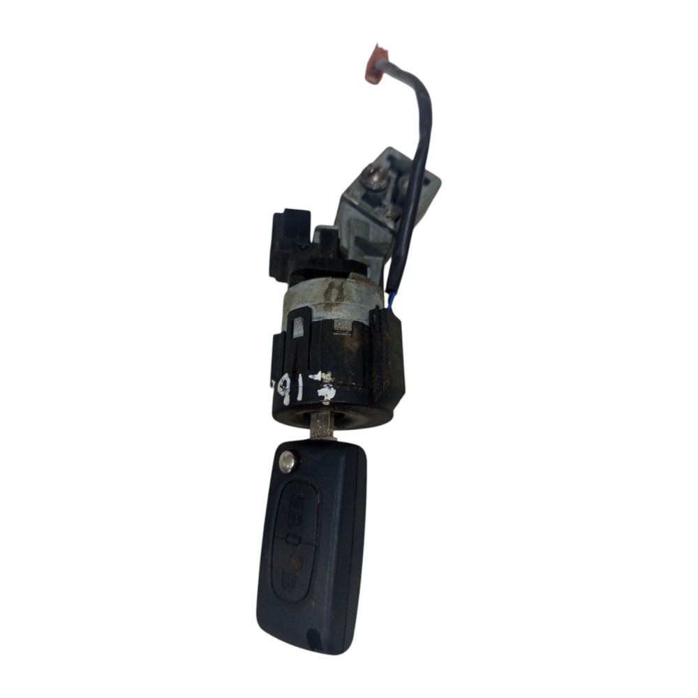 Cilindro Comutador Ignição C/ Chave Peugeot 307 2007 A 2012 3