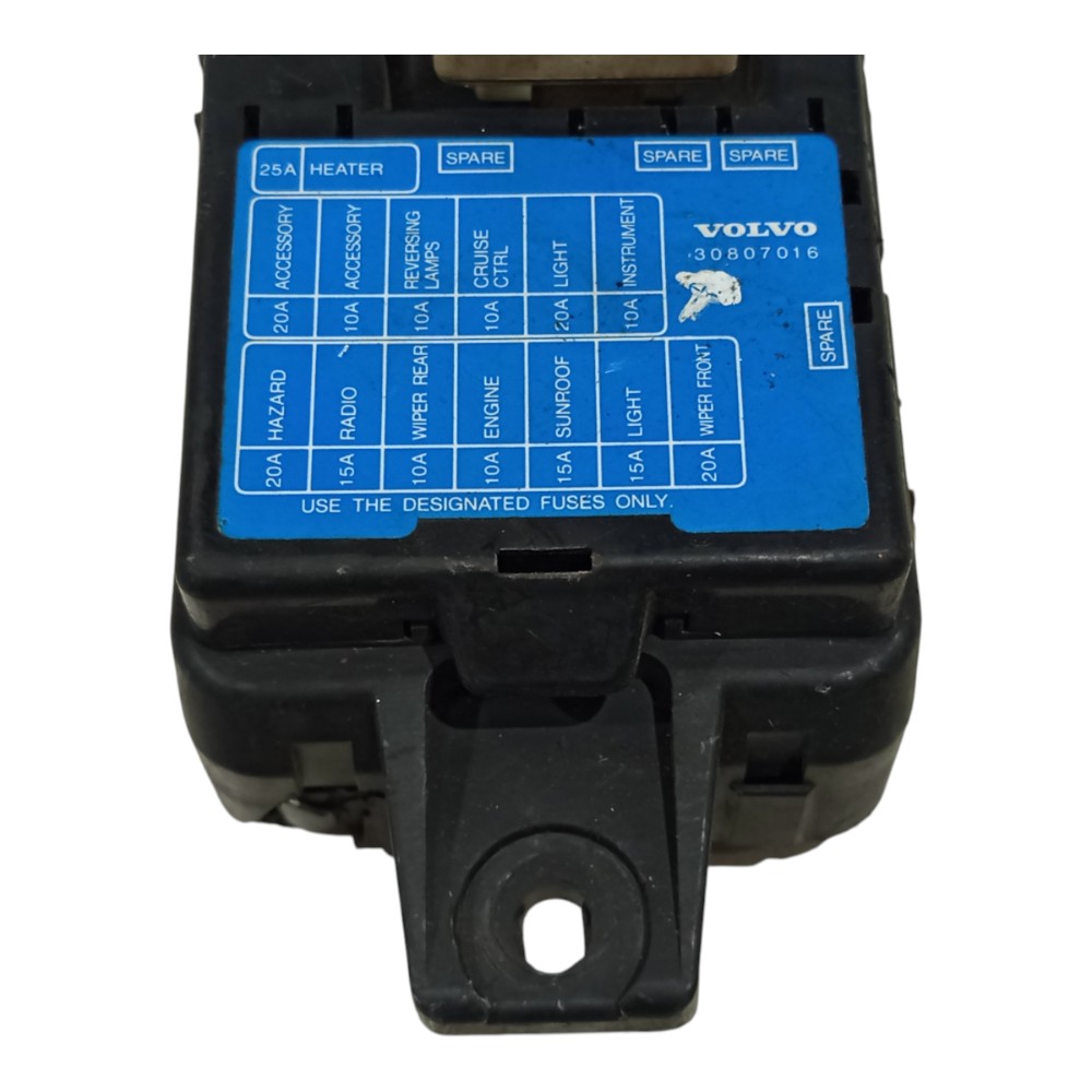 Caixa Fusíveis Relé Volvo S40 V40 1996 1997 A 2003 30807016 3