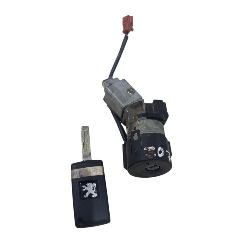Cilindro Comutador Ignição C/ Chave Peugeot 307 2007 A 2012 5