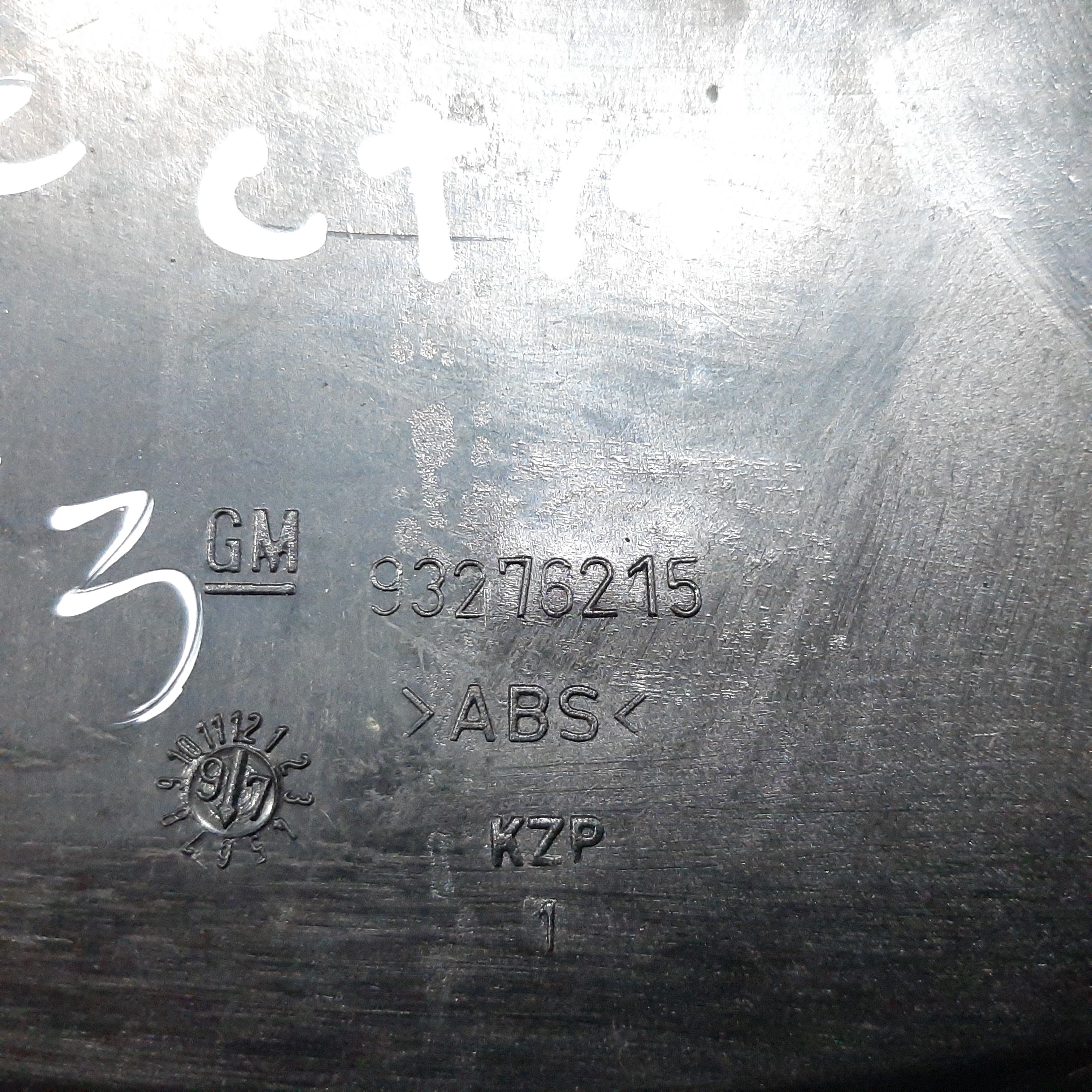 Muldura superior coluna direção vectra 413 kd1 9