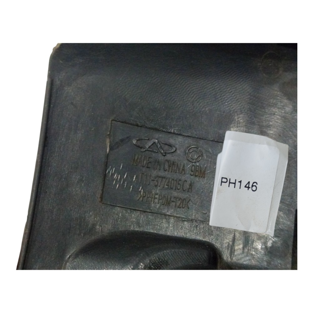 Capa Moldura Inferior Chave Seta Direção Chery Tiggo 09 A 11 Preto 10