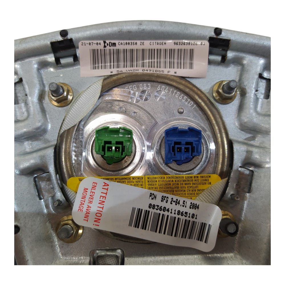 Airbag dianteiro esquerdo c5 520 kd1 7