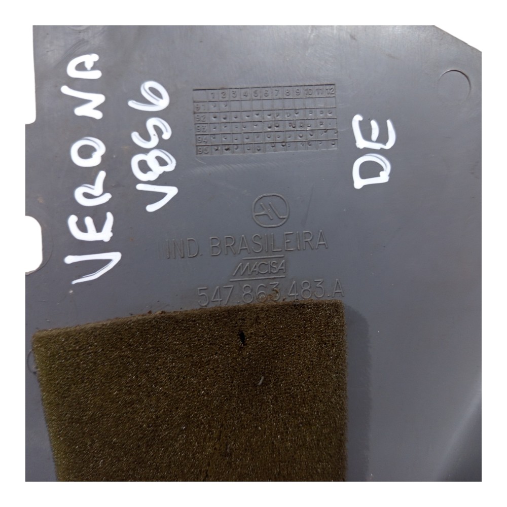 Moldura Coluna Inferior Esquerda Ford Verona 1993 94 A 1996 4