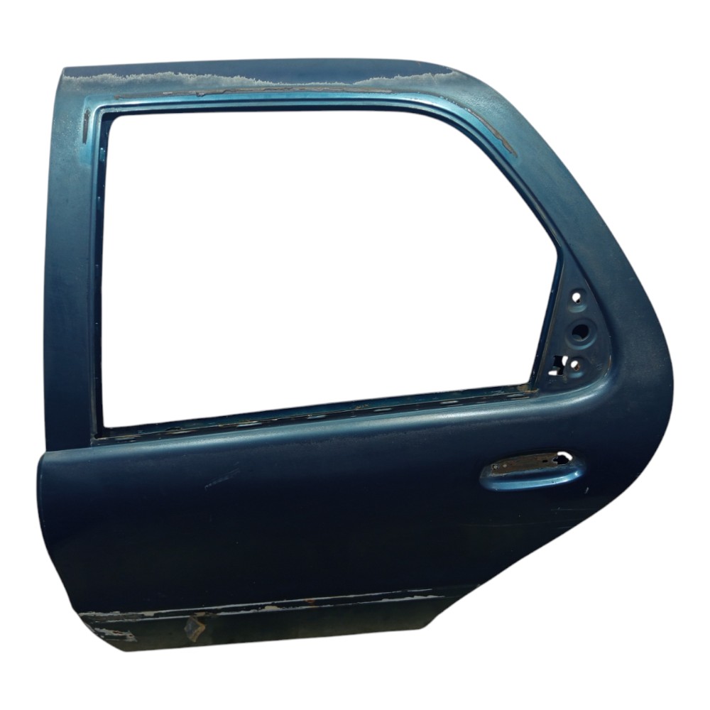 Porta Traseira Esquerda Fiat Palio 1996 1997 1998 A 2000 Traseira Esquerdo Azul 1