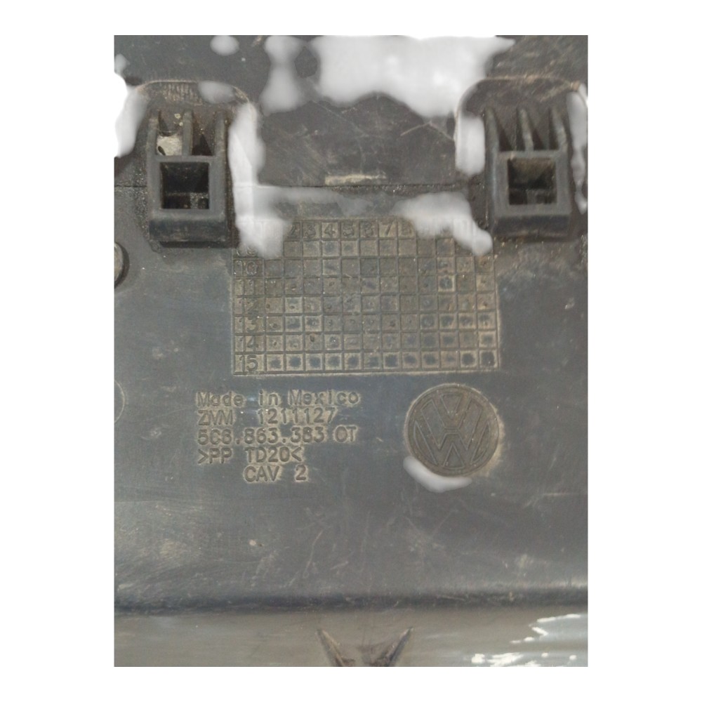 Porta Objetos Traseiro Console Central Vw Jetta 2011 A 2016 6
