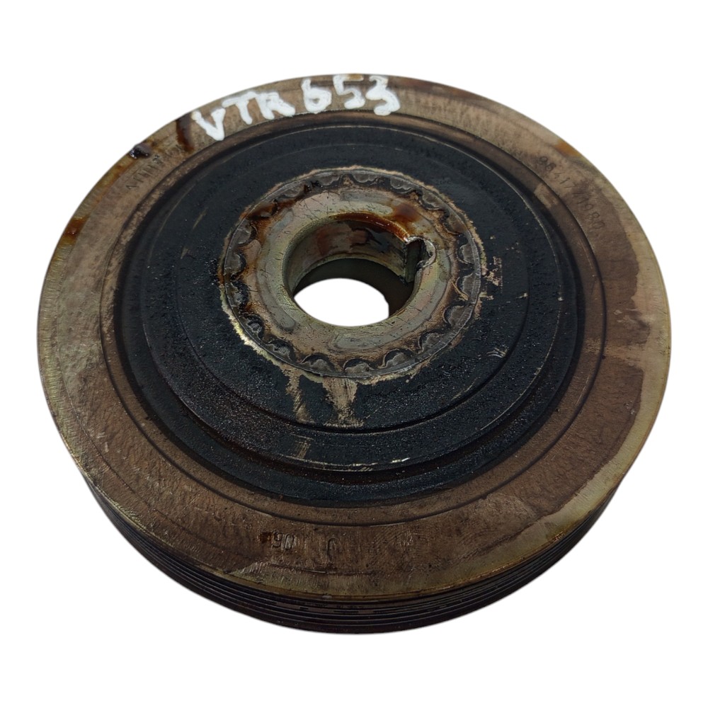 Polia Virabrequim Citroen C4 Vtr 2.0 16 V 2007 2008 2009 5