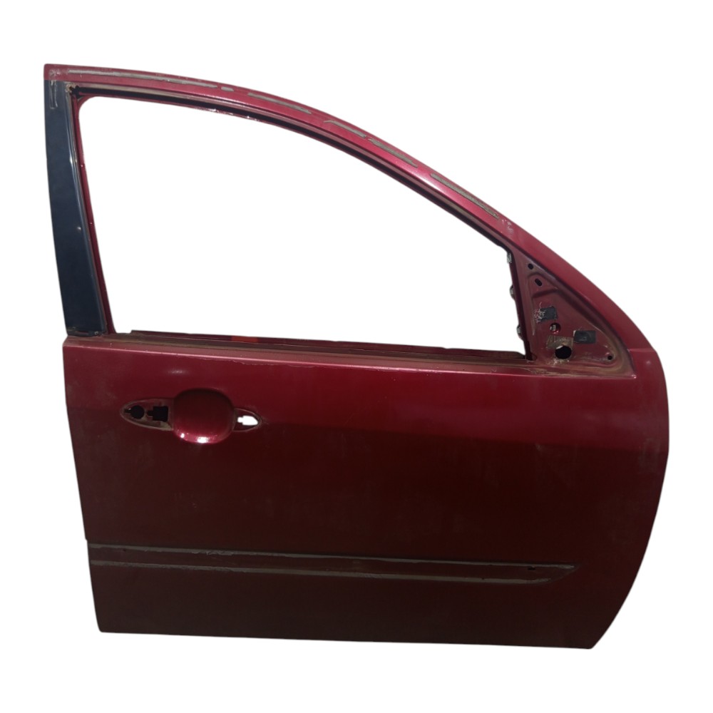 Porta Dianteira Direita Ford Focus 2.0 16v 2001 A 2007 Dianteira Direito Vermelho 1