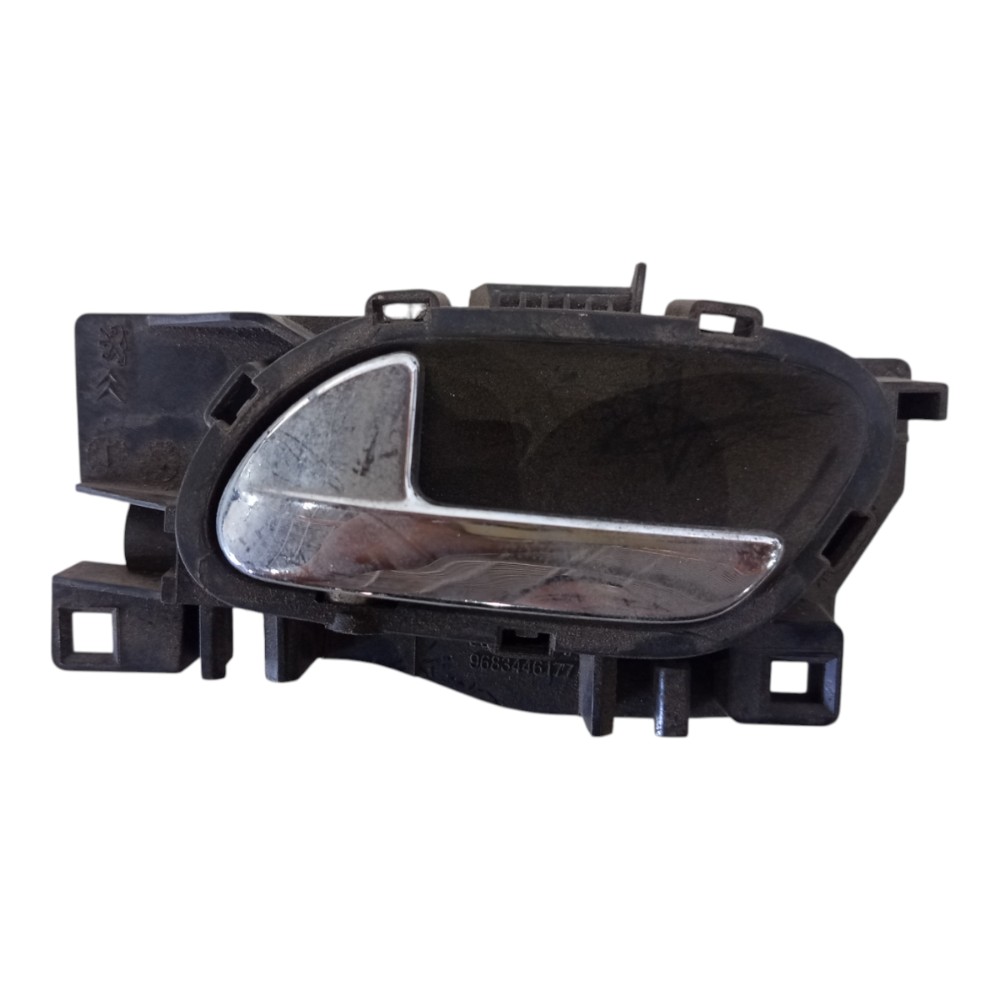 Maçaneta Interna Traseiro Citroen Aircross 2012 A 2017 Preto Traseira 3