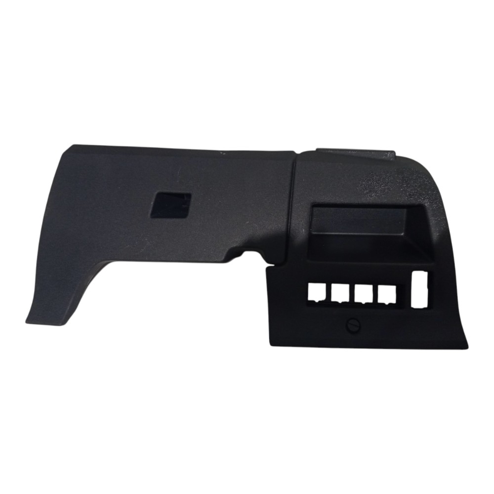 Acabamento Moldura Inferior Painel Citroen C4 2007 A 2013 Preto 1