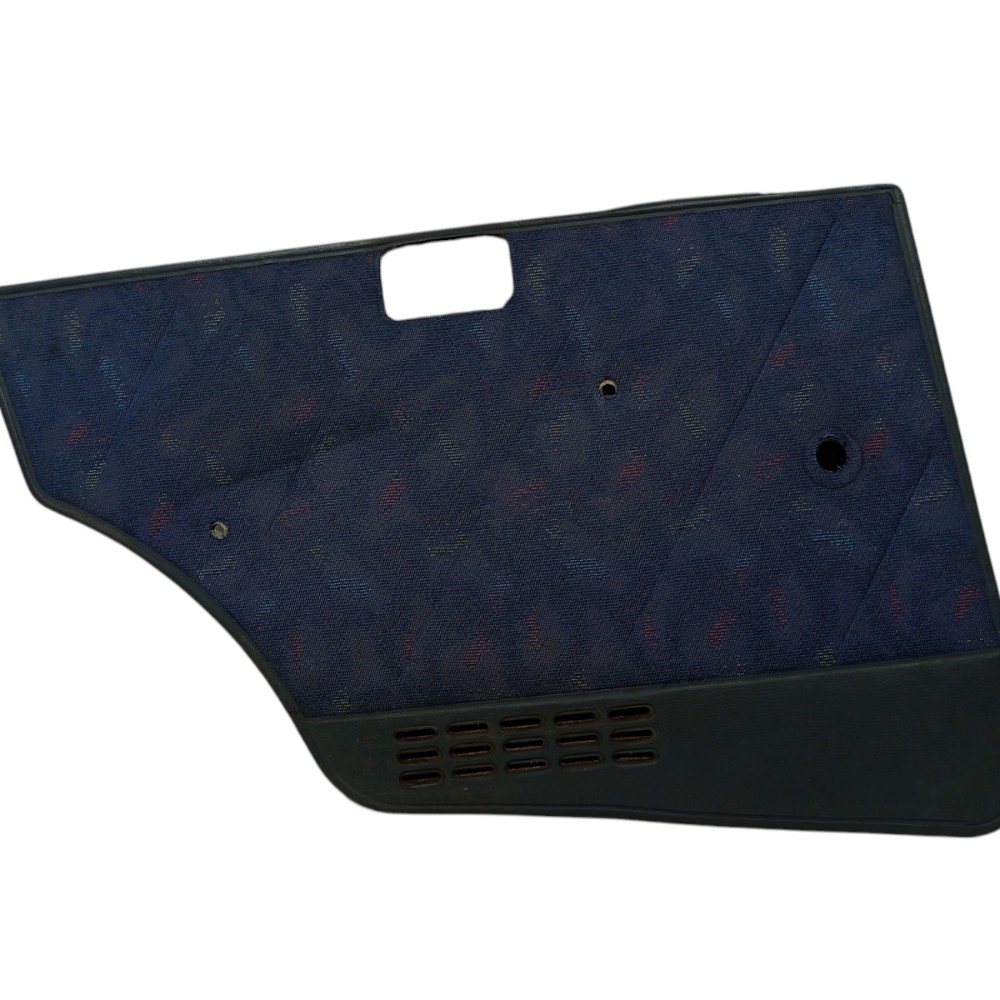 Forro Porta Traseira Esquerda Fiat Uno Elba 1985 1986 A 2002 Azul 1