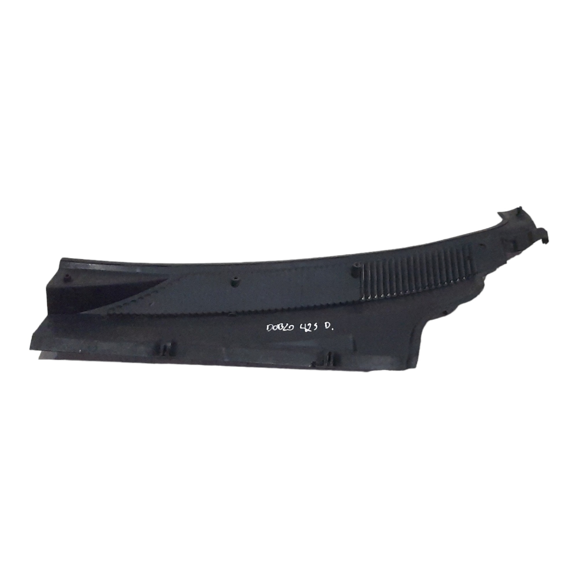 Grade Churrasqueira Direita Fiat Doblo 2002 2003 2004 A 2009 Preto Fosco 3