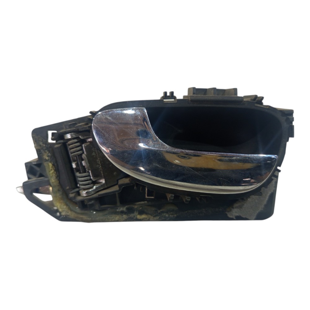 Maçaneta Interna Esquerdo Peugeot 307 2007 A 2012 Cromado Preto E Cromado Dianteira/traseira 1