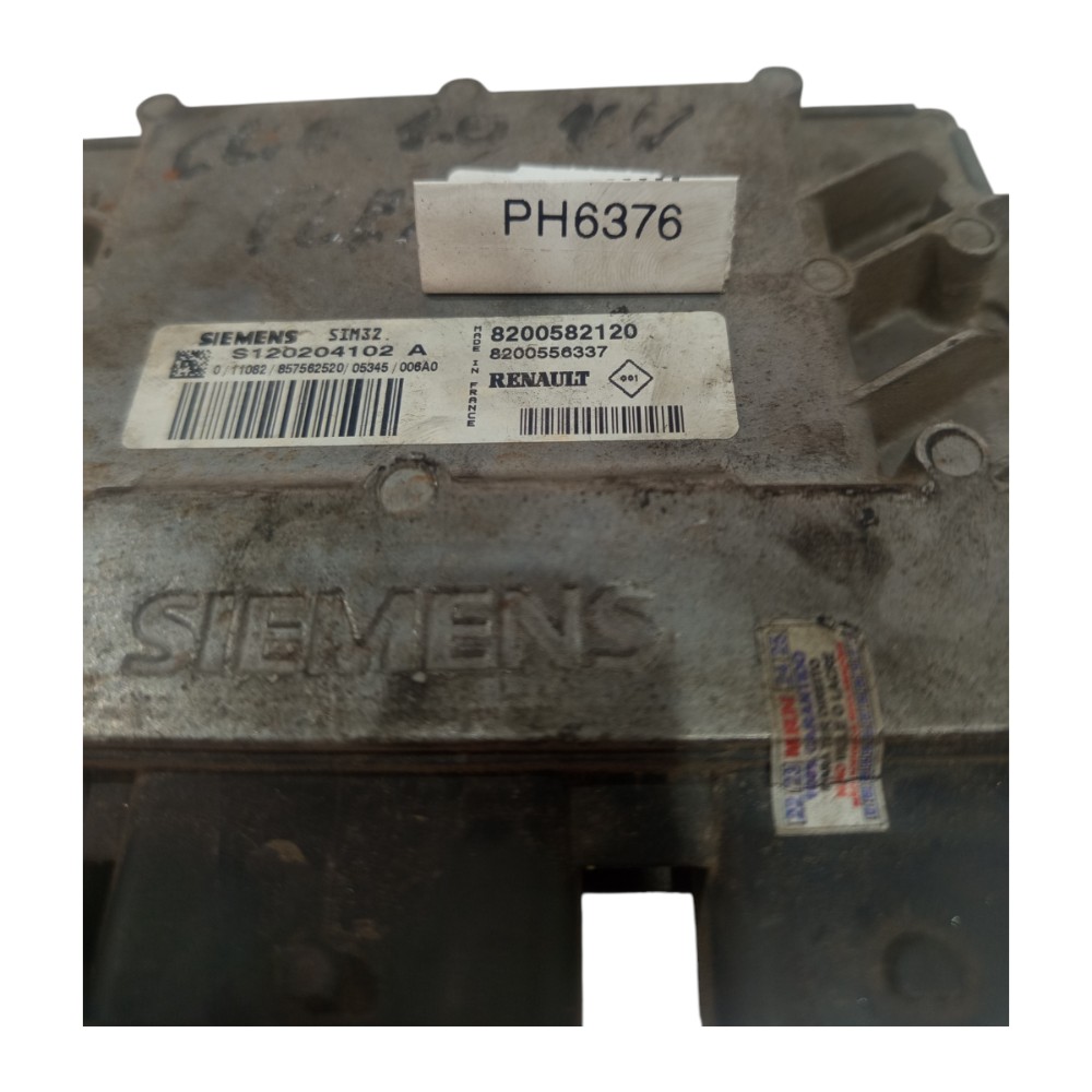 Módulo Injeção Renault Clio 1.0 16v Flex 06 A 12 8200582120 8