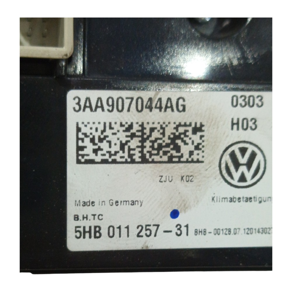 Comando Ar Condicionado Digital Vw Jetta 2.0 Tsi 2011 A 2017 7