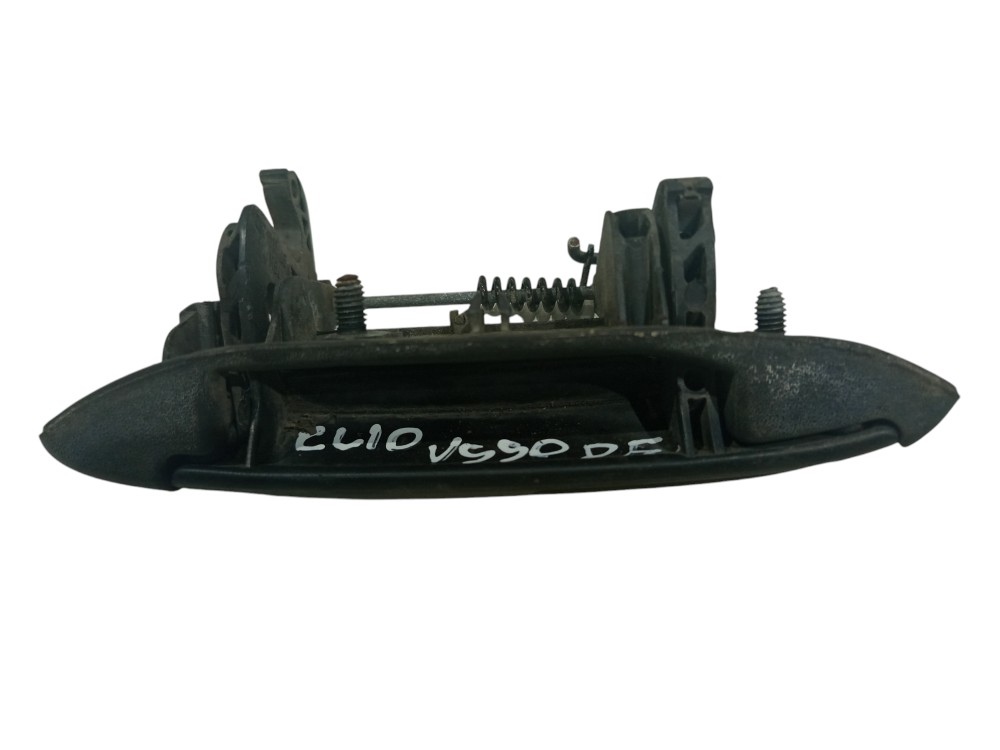 Puxador Externo Dianteiro Esquerdo Renault Clio 2000 A 2012 Preto Dianteira 4