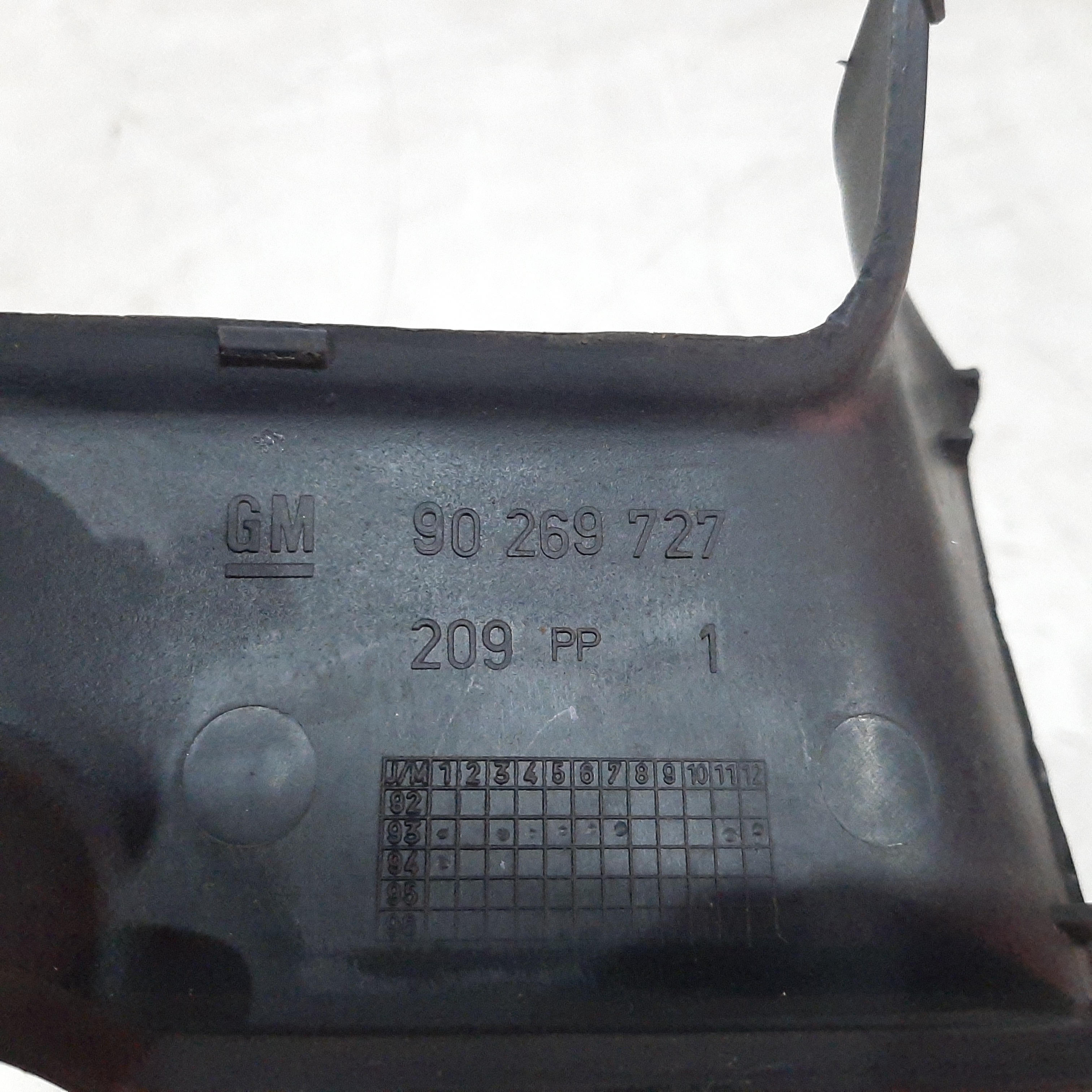 Moldura Inferior Painel Instrumentos Gm Vectra 1993 A 1996 7
