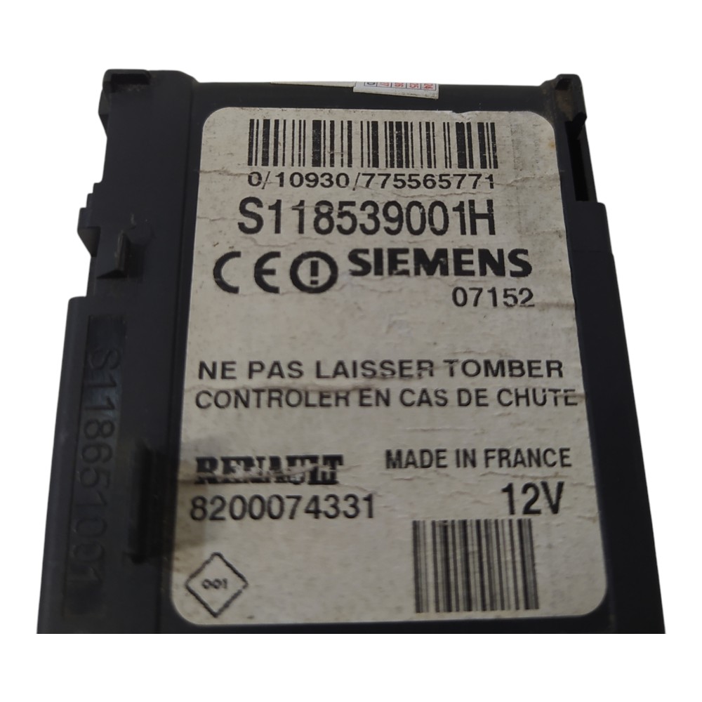 Kit Code Renault Megane 2.0 Gasolina Manual 2007 2008 A 2013 6