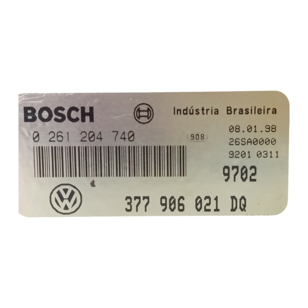Módulo Injeção Volkswagen Gol Parati 1.6 G2 1996 1997 A 2005 8