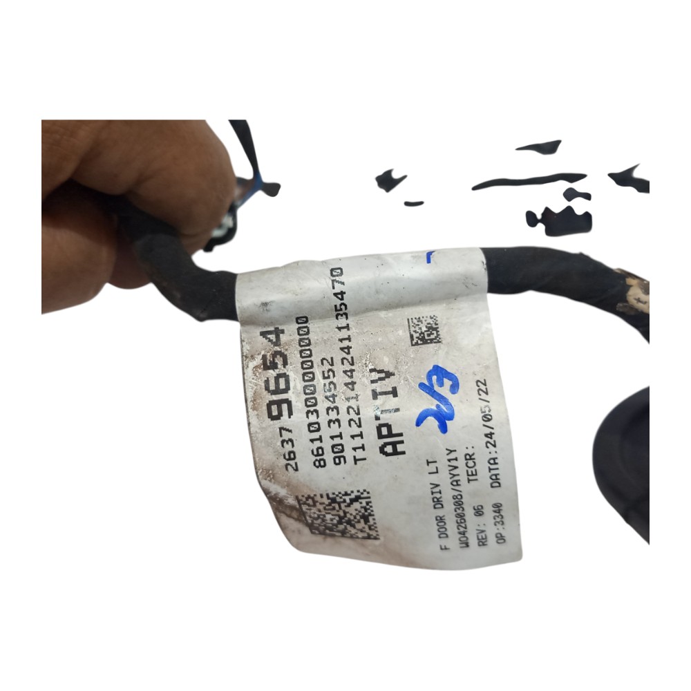 Chicote Porta Dianteira Esquerda Gm Tracker 2020 A 2024 5