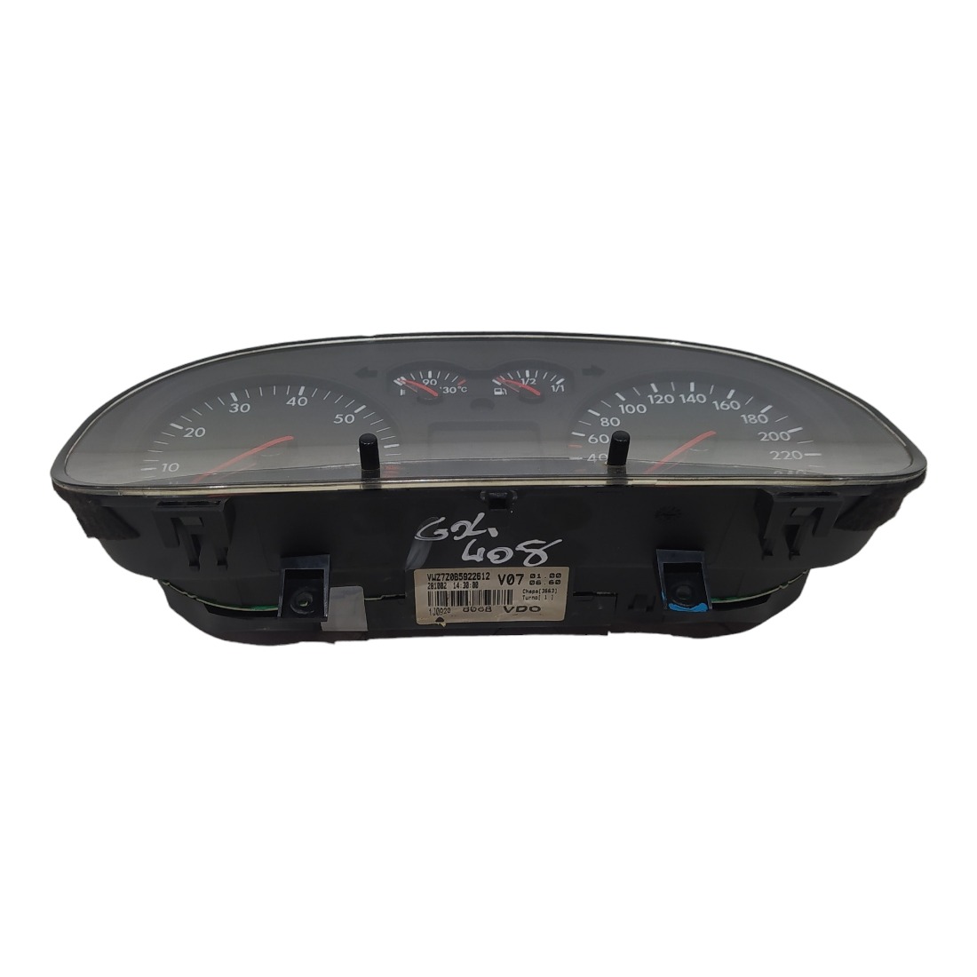 Painel Instrumentos Velocímetro Volkswagen Golf 1999 A 2007 3
