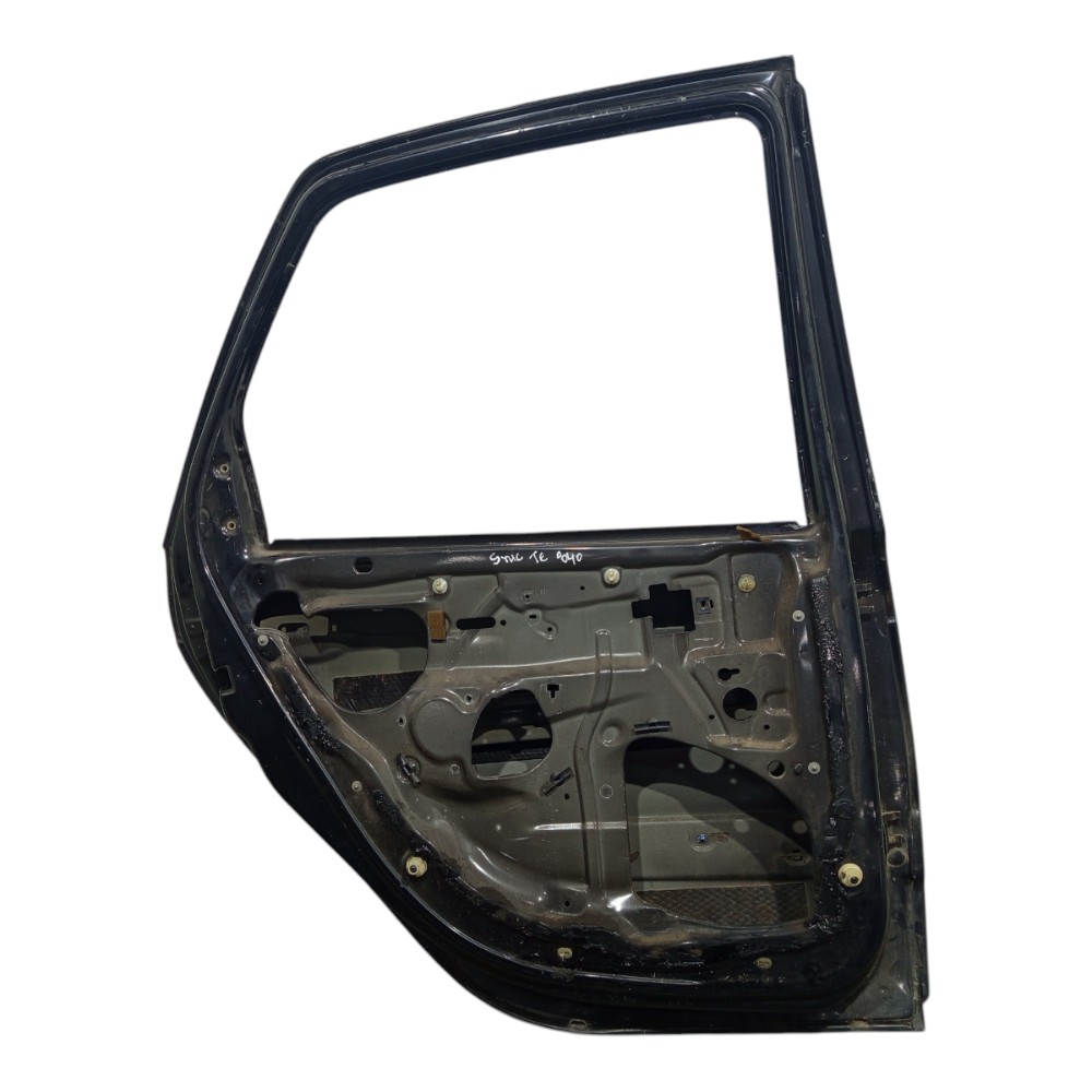 Porta Preta Traseira Esquerda Renault Scenic 2000 01 A 2012  Traseira Direira Preto 7