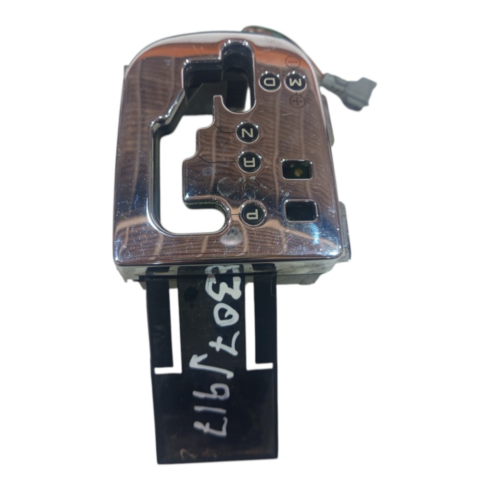 Moldura Alavanca Cambio Automático Peugeot 307 2005 A 2012 Preto E Cromado 4