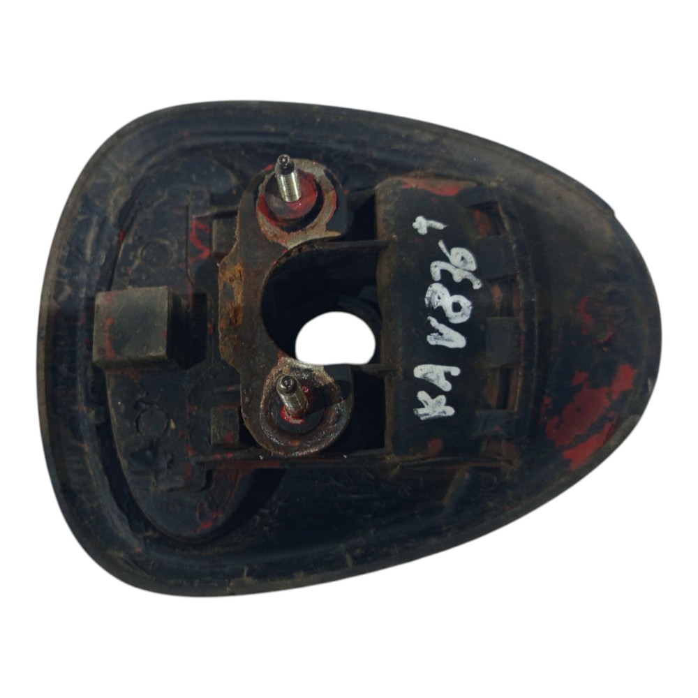 Moldura Tampa Emblema Porta Malas Chave Ford Ka 1998 A 2004 Preto 5