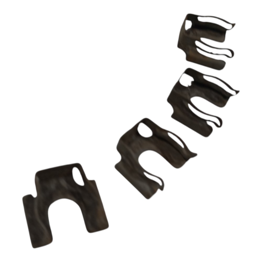 Kit 4 Travas Bico Injetor Ford Ka 1999 2000 2001 A 2007 5