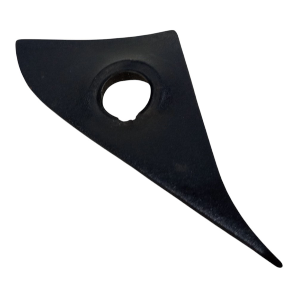 Moldura Interna Retrovisor Esq Fiat Uno 1991 1992 93 A 2000 Preto 7