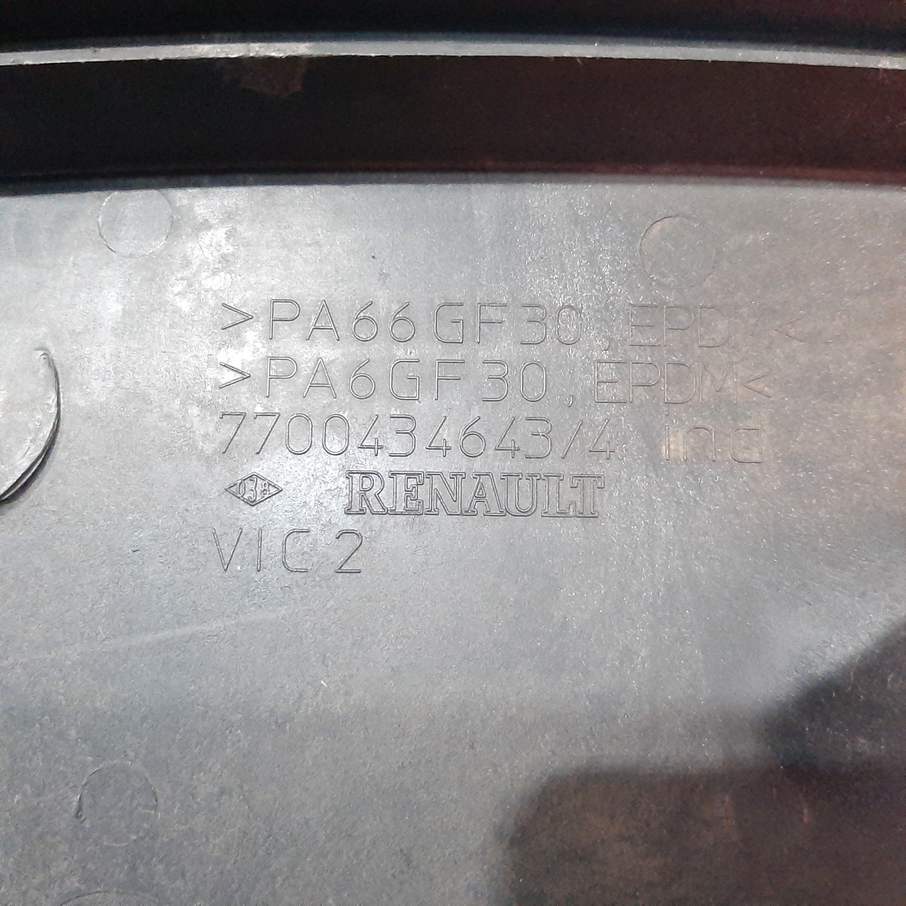 Suporte Churrasqueira Corta Fogo Renault Scenic 1999 A 2011 9