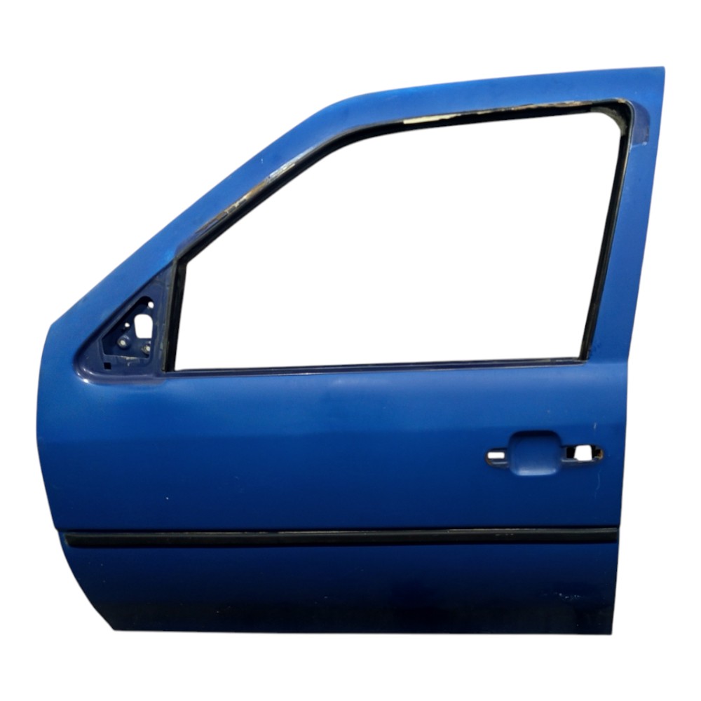Porta Dianteira Esquerda Volkswagen Gol G2 G3 1995 A 2005 Dianteira Esquerda Azul 1